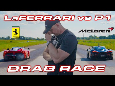 Ferrari LaFerrari vs McLaren P1 DRAG RACE * WHAT REALLY HAPPENED?