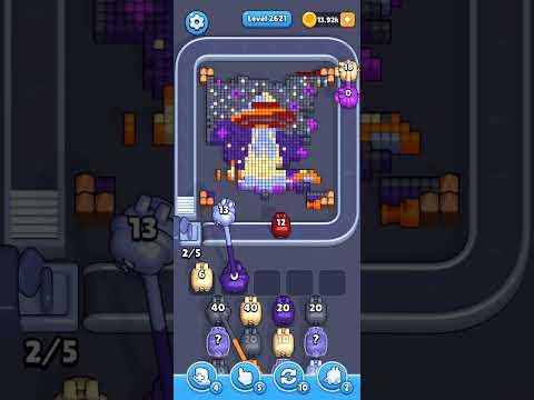 Pixel Flow Level 2621 Walkthrough