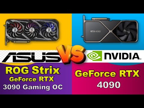 Asus ROG Strix Geforce 3090 Gaming OC Vs Nvidia RTX 4090