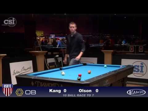 2015 USBTC 10-Ball: Amar Kang vs Danny Olson
