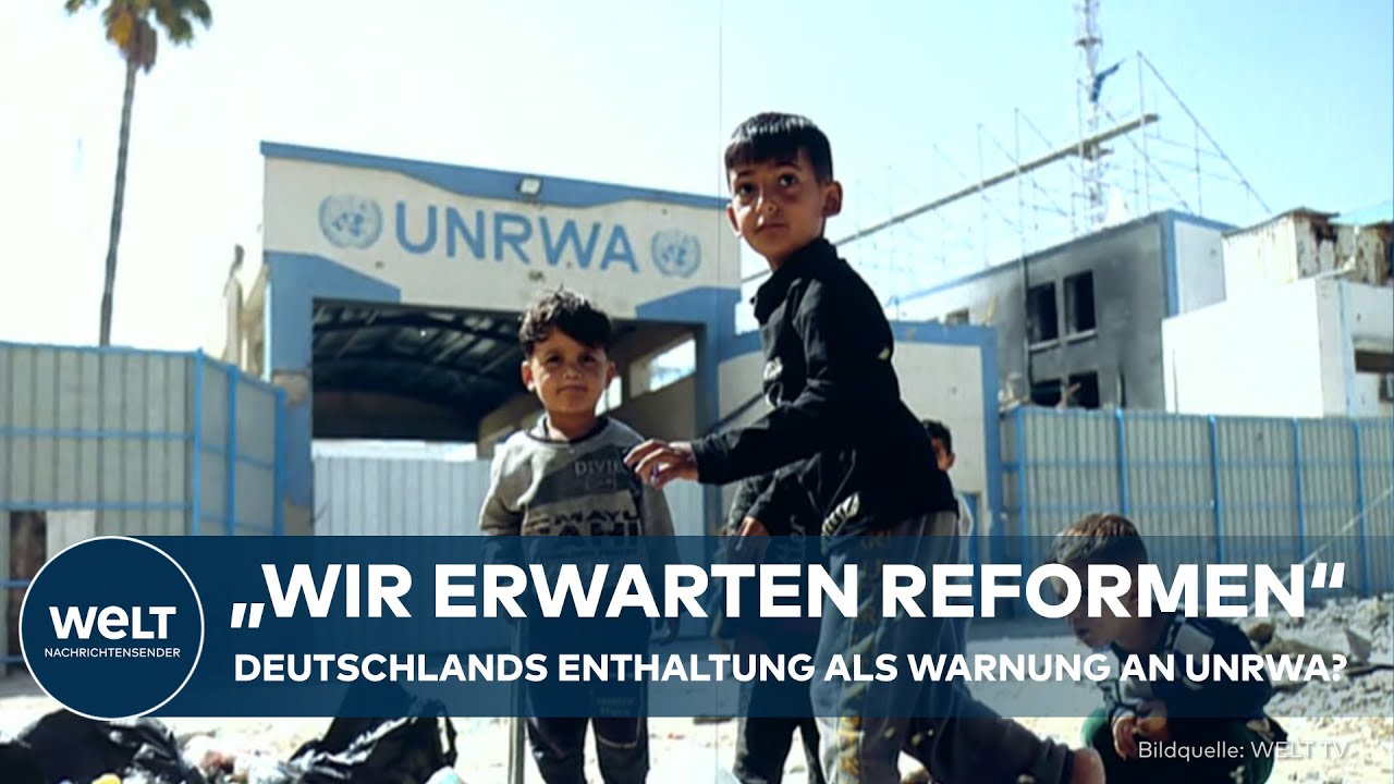 REFORMSTAU BEI UNRWA: Keine Mandatsverlängerung? Deutschland enthält sich bei UNO-Abstimmung!