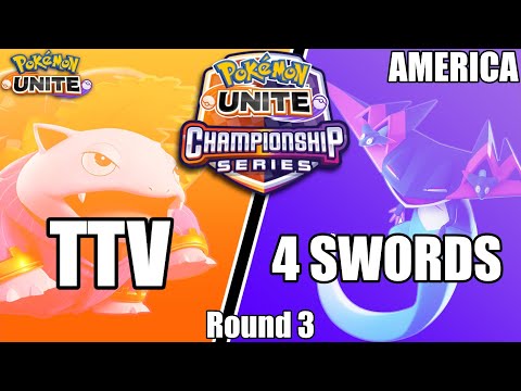 TTV vs 4 Swords - PUCS NA Championship Qualifier Round 3 - Pokemon Unite