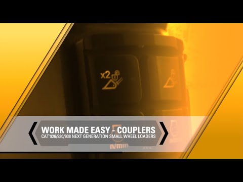 Couplers | Cat® 926, 930, 938 Next Generation Small Wheel Loaders