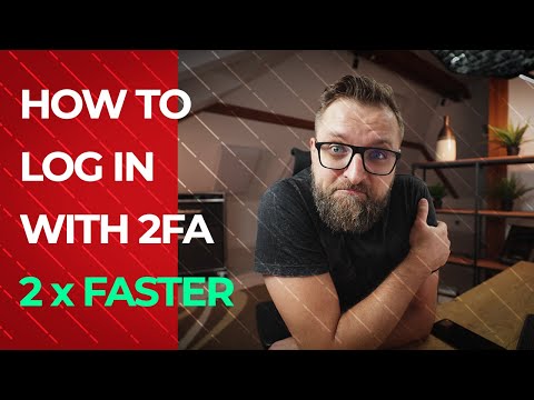 2FA Browser Extension - two-factor authentication 2x faster!
