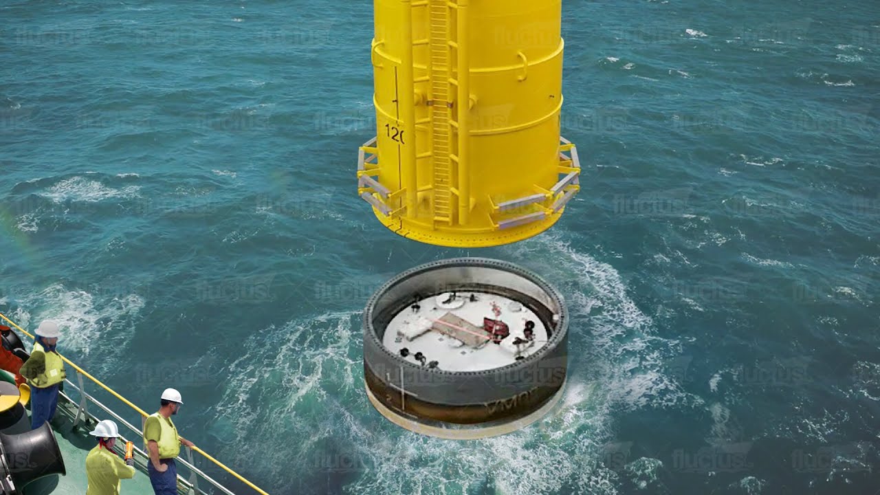 Building $10 Million Offshore Wind Turbine in Middle of the Sea