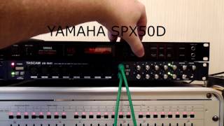 Video thumbnail for Yamaha SPX50D (2) by Igor Spirkin