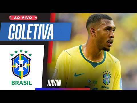 COLETIVA DA SELEÇÃO BRASILEIRA COM RAYAN AO VIVO | COPA DO MUNDO