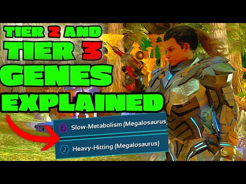 Tier 2 and Tier 3 GENES EXPLAINED in Ark Survival Ascended!!
