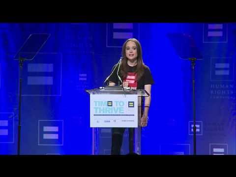 , title : 'Ellen Page Joins HRCF’s Time to Thrive Conference'