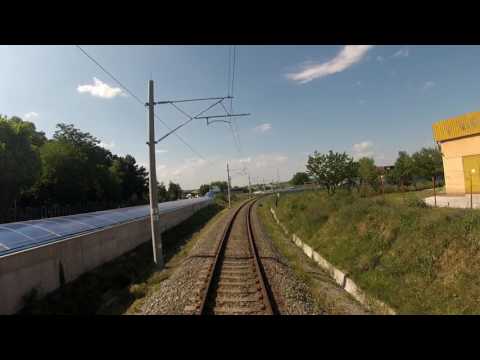 Bulgarian railways cab ride: branch through Harmanli station on the line Plovdiv-Svilengrad