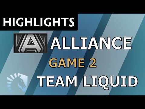 Alliance vs Team Liquid [Game 2] ESL One Frankfurt 2016 - Dota Highlights