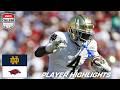 JEREMIYAH LOVE HIGHLIGHTS Star RB GOES OFF For Notre Dame Vs Arkansas ESPN College Football