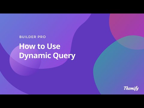How to Use Builder Pro’s Dynamic Query