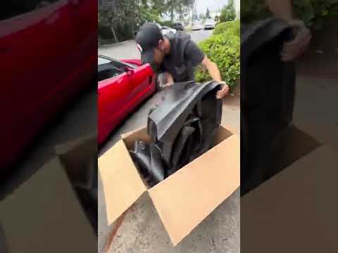 KBD body kit install on Nissan 240