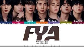 Download lagu BTS 'FYA' Lyrics (방탄소년단 FYA 가사) [Color Coded Han_Rom_Eng] | ShadowByYoongi mp3