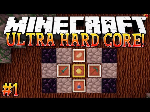 Preston - DAY ONE! - Ultra Hardcore (Minecraft Ultra Hardcore Mod) - #1