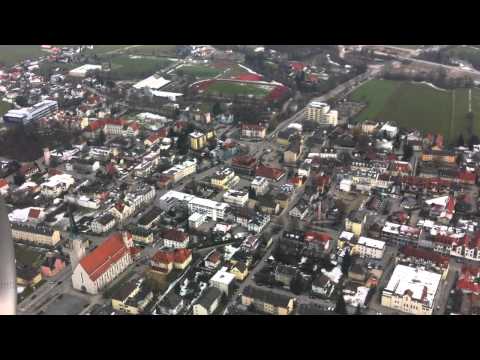 AirBerlin - Airbus A320 - Landung Flughafen Salzburg - Landing Airport Salzburg - TXL to SZG