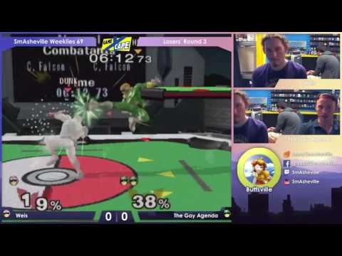 SW69 Losers' R3 - Weis (Captain Falcon) vs The Gay Agenda (Captain Falcon)