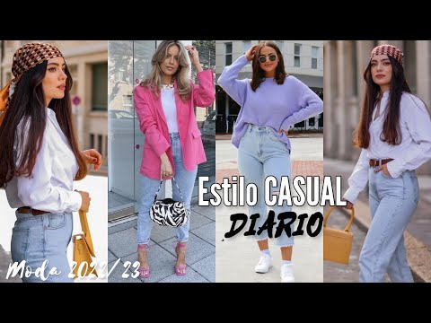 Moda 2022/23 COMBINACIONES CASUALES LOOKS CASUALES DE MODA Y TENDENCIA 2022/23
