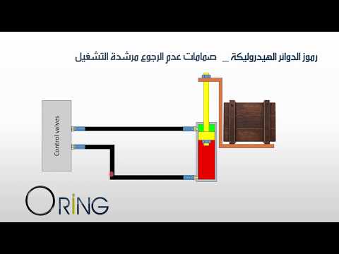 صمامات عدم الرجوع مرشدة التشغيل