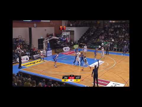 Philip Gjerulf #18 SBL Jämtland Basket VS Södertälje BBK