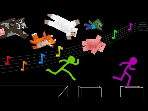 Note Block Universe  - Animation vs. Minecraft | AvG Reacts