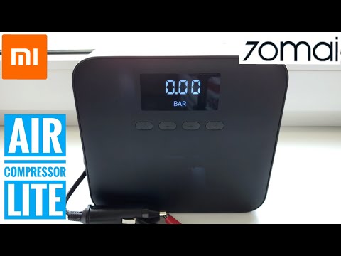 Oro kompresorius 70mai Air Compressor Lite, juodos spalvos video