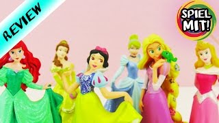 5 X DISNEY PRINZESSINNEN FIGUREN | Schneewittchen, Arielle, Aurora, Cinderella, Belle, Rapunzel