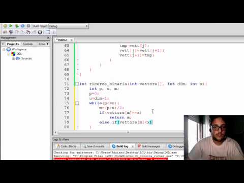 C 21 Algoritmo Ricerca Dicotomica o binaria