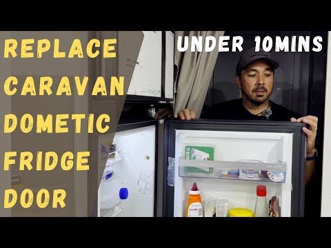 Caravan Dometic Fridge Door Replacement - easy step-by-step guide