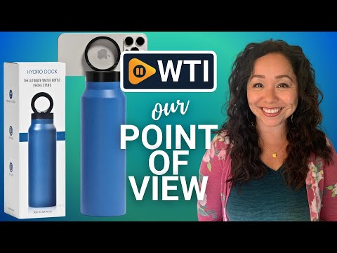 Mag Safe BPA Free 24oz Water bottle Phone Holder - WTI product video review