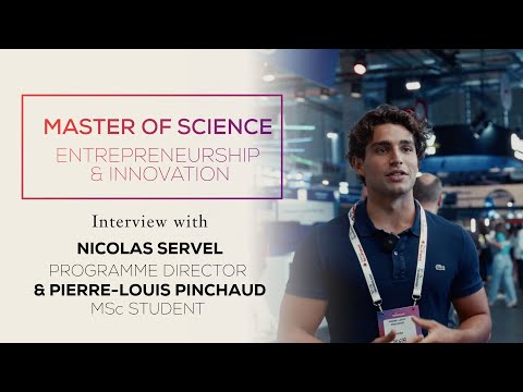 Interview at Vivatech | MSc Entrepreneurship & Innovation