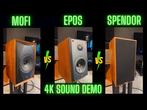 Ultimate Showdown: Mofi, Epos, And Spendor Bookshelf Speakers Sound Test!