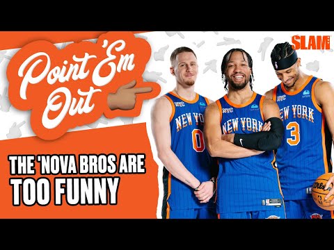 Jalen Brunson, Donte DiVincenzo & Josh Hart Are TOO FUNNY 🤣 They DON'T STOP ROASTING EACH OTHER