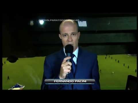 Fernando Pacini. Boca 1 - Rosario Central 1. Fecha 11. Torneo Inicial 2013. Fútbol Para Todos