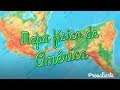 Mapa físico de América - 1º ESO