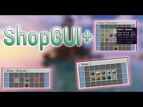 ShopGUI+ Plugin | Minecraft Plugins