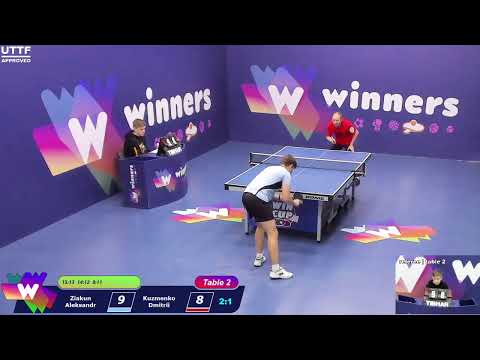 WINners CUP table 2  01.01  Ziakun Aleksandr - Kuzmenko Dmitrii  19:00
