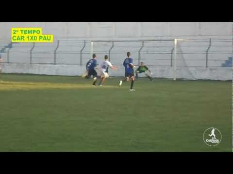 CARPINA ESPORTES - CAMPEONATO PERNAMBUCANO SUB-17 - CARPINENSE 2X0 PAUDALHO - 20-10-12