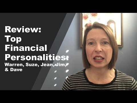 Review: Top Financial Advisors: Warren, Suze, Jean, Jim, & Dave