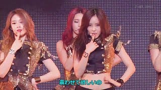 T - ARA　Like The First Time「初めてのように」Japanese Ver (Live compilation) 日本語歌詞