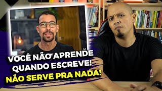 REAGINDO AO VÍDEO DO PROF. DIOGO MOREIRA | NÃO FAÇA RESUMOS!