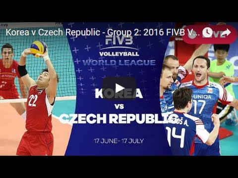 Korea v Czech Republic - Group 2: 2016 FIVB Volleyball World League