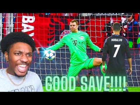 NBA Fan Reacts To 100 Brilliant Saves by Manuel Neuer!!!