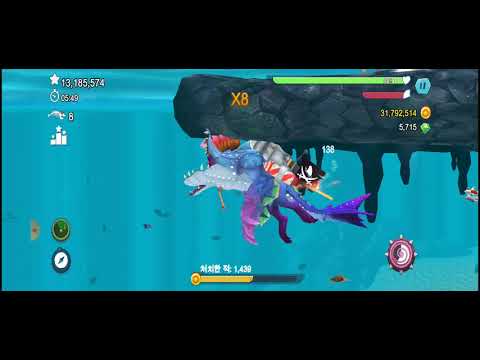 Hungry Shark Evolution - Abyssaurus Rex - In This Deeper Voids