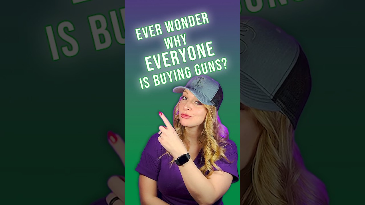 Crime on the rise, as are Legal Gun Buyers… #shortsvideo #shorts
