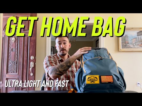 Ultra Light Get Home Bag 2022 - Urban Grey Man EDC