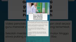 Guru Tolak MBG di Sekolah Lamongan gegara Kerap Datang Molor, Desak SPPG Dievaluasi