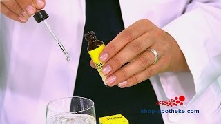 Bach Original RESCUE® Tropfen richtig anwenden