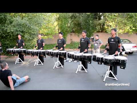 Mandarins Drumline 2014 - Show Beats (Multi-Angle)